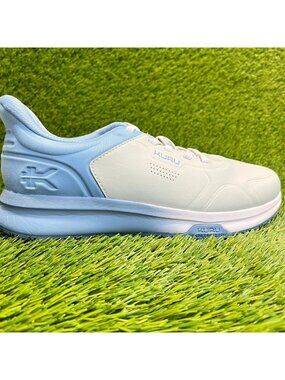 Kuru Shift Womens Size 9 Gray Blue Athletic Walking Anti-Slip Shoes Sneakers